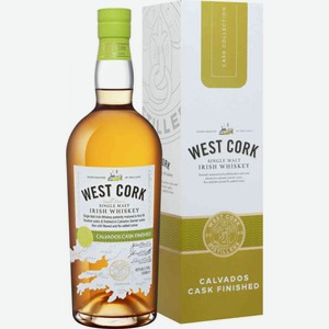 Виски West Cork Small Batch Calvados Cask Finished 43 % алк., Ирландия, 0,7 л