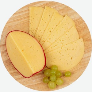 Сыр полутвёрдый Классический Ларец 50%, кусок (целой головой не продаётся), 1 кг
