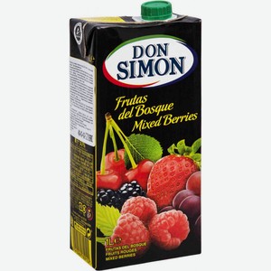 Нектар из смеси красных ягод Don Simon Frutas del Bosque Mixed Berries, 1 л