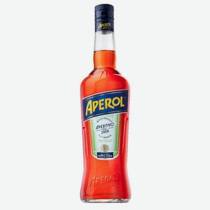 Спиртной напиток Aperol Aperitivo 11 % алк., Италия, 0,7 л