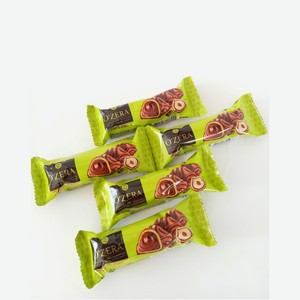 Вафельный батончик, орех в молочном шоколаде Chocolate Hazelnut, OZera, 23 г