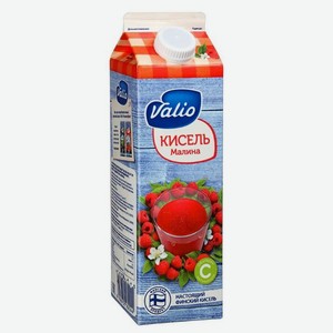 Кисель Valio малиновый с витамином С, 950 мл, тетрапак