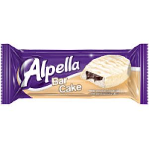 Бисквит Alpella с белой шоколадной глазурью и какао-кремом 35 г