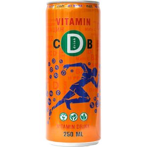 Газированный напиток Зиззи D витамин ж/б 0,25 л