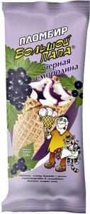 Мороженое Большой папа рожок сахарный смородина 130г
