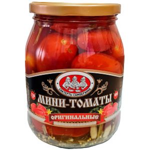 Мини-томаты Скатерть-Самобранка маринованные 680 г