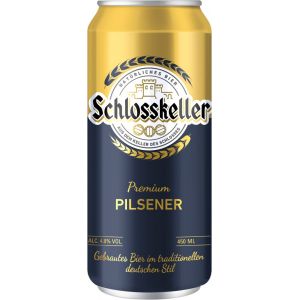 Пиво светлое SCHLOSSKELLER Pilsener фильтрованное