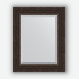 Зеркало с фацетом в багетной раме Evoform палисандр 62 мм 41х51 см