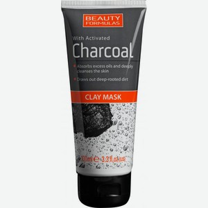 Маска для лица Beauty Formulas Charcoal Clay Mask 100мл