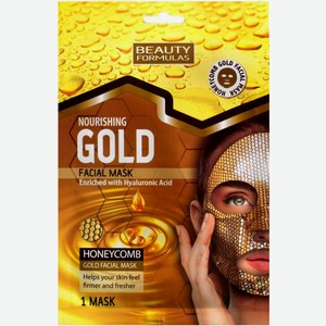 Маска тканевая для лица Beauty Formulas Gold Nourishing Honeycomb 26г
