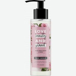 Скраб для лица Love Beauty&Planet Гладкость лепестков 115мл