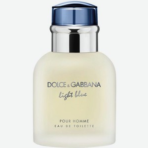 Туалетная вода Dolce and Gabbana Light blue pour homme мужская 40мл