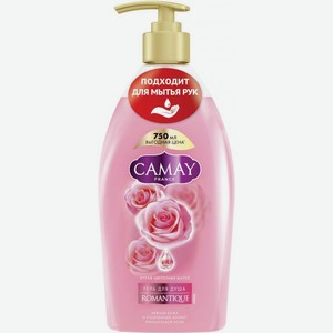 Гель для душa Camay Romantique аромат французской розы 750мл