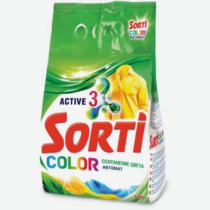 Стиральный порошок Sorti Color для цветных тканей 6кг