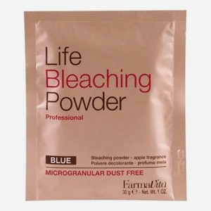 Обесцвечивающий порошок для волос Life Bleaching Powder Blue: Порошок 30г