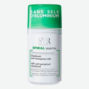 Растительный шариковый дезодорант Spirial Vegetal Deodorant 48H 50мл: Дезодорант 50мл