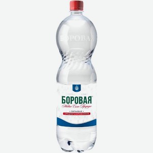 Вода Боровая питьевая минеральная лечебная 1.5л
