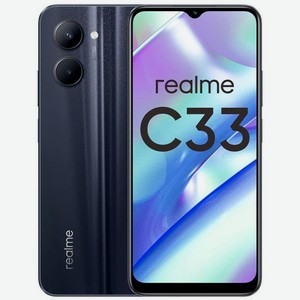 Смартфон Realme C33 4/64Gb Black Ростест состояние отличное
