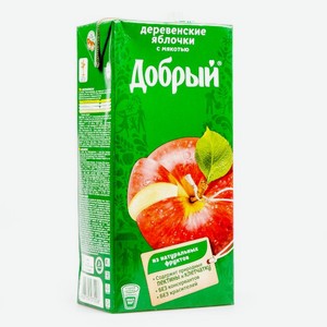 Нектар Добрый 2л деревенские яблочки