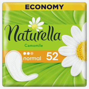 Женские ежедневные прокладки Naturella Нормал с ароматом ромашки, 52 шт, шт