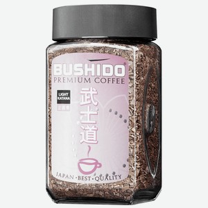 Кофе Bushido Light Katana растворимый сублимированный, 100г
