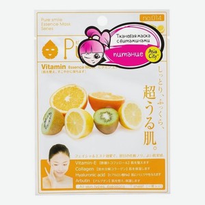 Витаминная маска для лица Vitamin Essence Mask Pure Smile 23мл