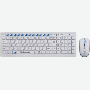 Набор клавиатура+мышь Defender Skyline 895 Nano White USB