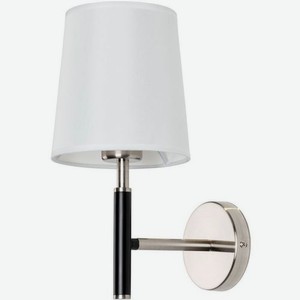 Бра ARTE LAMP A2589AP-1SS, 60Вт, серебристый/белый