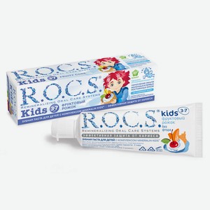 Зубная паста R.O.C.S Kids Фруктовый рожок, 45 г