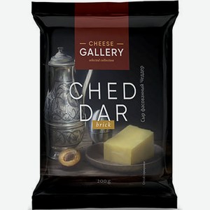 Сыр Cheese Gallery Чеддер 50%, 200 г