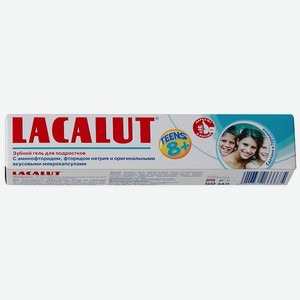 Паста зубная Lacalut Teens, для детей от 8 лет, 50 мл, шт