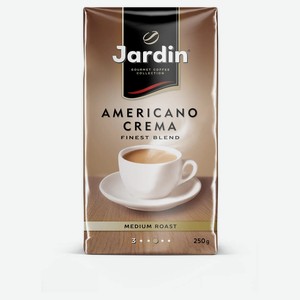 Кофе Jardin Americano Сrema молотый светлообжаренный, 250 г
