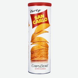 Чипсы картофельные San Carlo Dore Классико с солью, 100 г