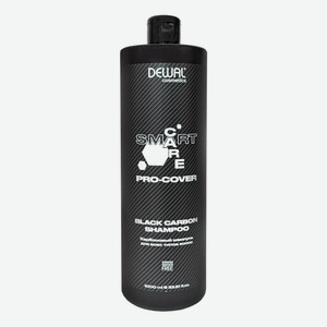 Карбоновый шампунь для всех типов волос Cosmetics Smart Care Pro-Cover Black Carbon Shampoo: Шампунь 1000мл