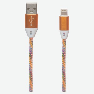 USB кабель Liberty Project Micro USB в оплетке, оранжевый