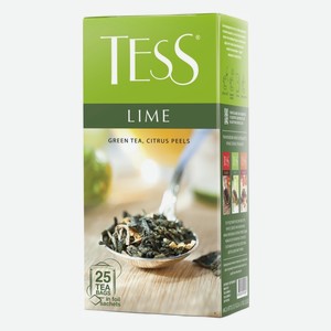 Чай зеленый Тесс Лайм, 25*1,5г