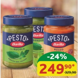 Соус Barilla Pesto в ассортименте ст/б, 190-200 гр