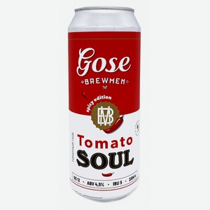 БРЮМЕН томатный гозе Tomato soul 4,5% 0,5л ж/б