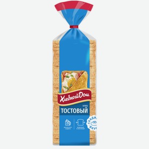 Хлеб Хлебный дом тостовый нарезка, 500г Россия