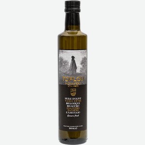 Масло оливковое нерафинированное высшего качества Toplou, 500 мл