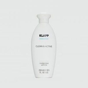 Очищающее молочко KLAPP COSMETICS Clean&active 250 мл