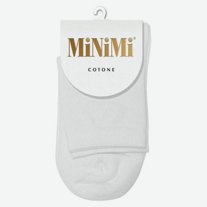 Носки женские MiNiMi Cotone 1202 белые, р.35/38