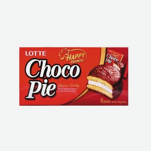 Печенье CHOCO PIE Lotte 168г