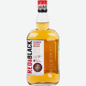 Виски Red&Black 3 года 40 % алк., Россия, 0,5 л