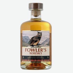 Виски Фоулерс зерновой 40% 0,5л
