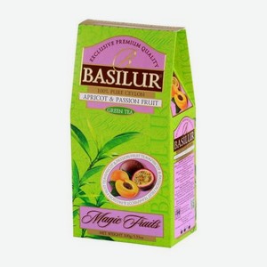 Чай зеленый Basilur Волшебные фрукты  Абрикос и Маракуйя , 100 г