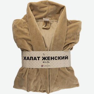 Халат женский, р-р M–XL