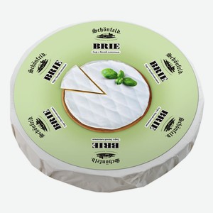 Сыр Schonfeld Бри мягкий с белой плесенью 50-60%, 100гр
