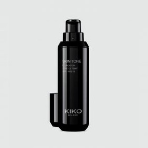 Жидкий тональный крем с хайлайтером и SPF 15 KIKO MILANO Skin Tone Foundation 30 мл