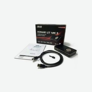 Внешняя звуковая карта Asus USB Xonar U7 MK II (C-Media 6632AX) 7.1